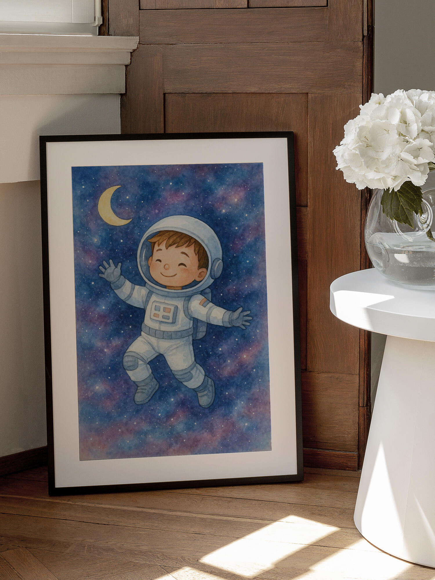 Smiling Astronaut Boy