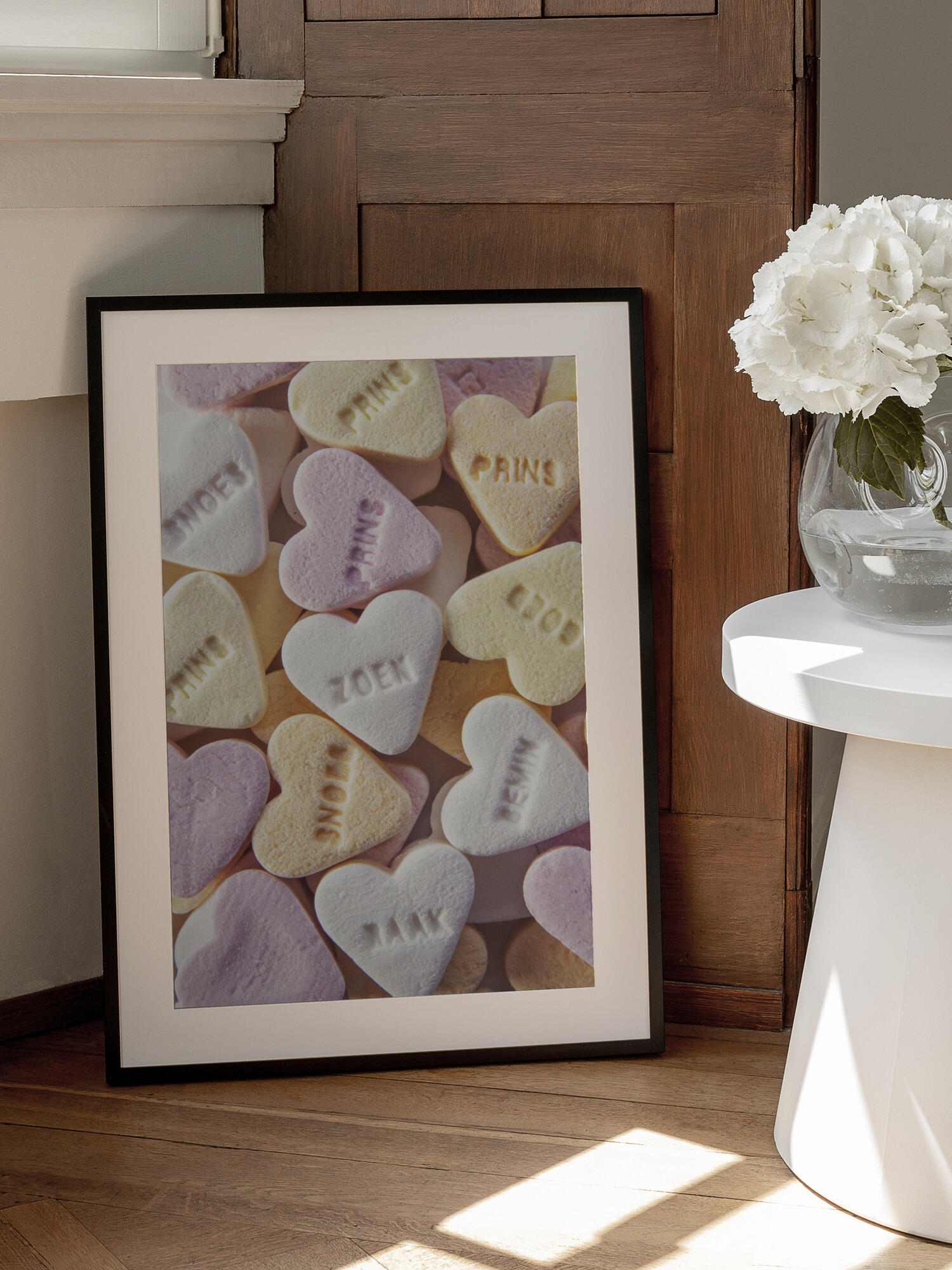 Sweet Pastel Hearts