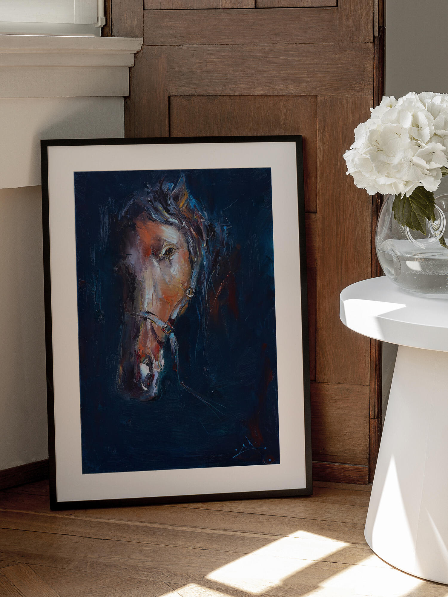 Dark Horse Portrait
