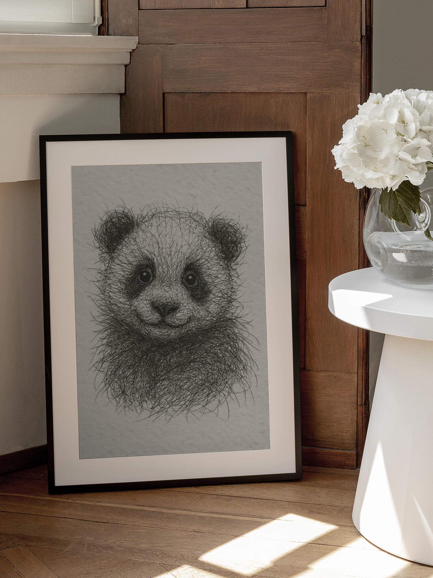 Fluffy Panda Cub