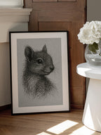 Woodland Squirrel Portrait