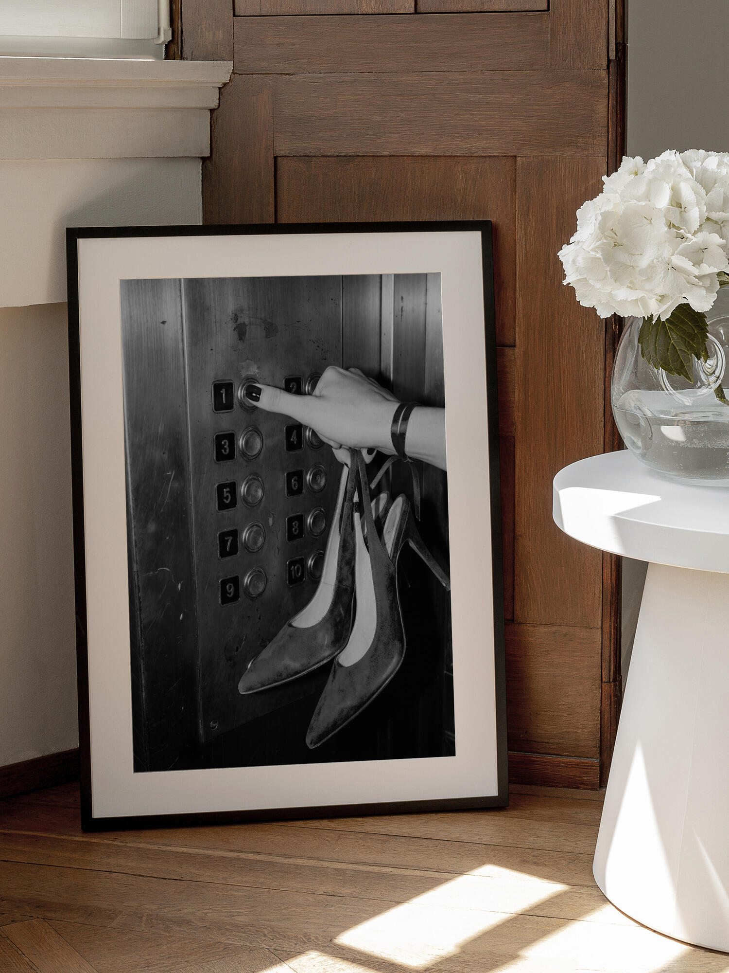 Elevator Button High Heels