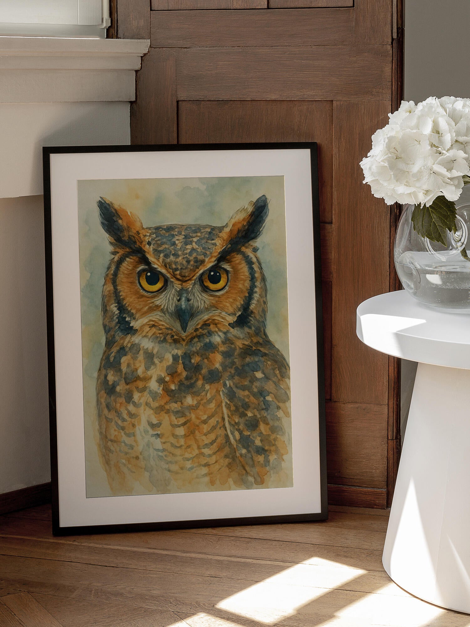 Great Horned Owl Portrait