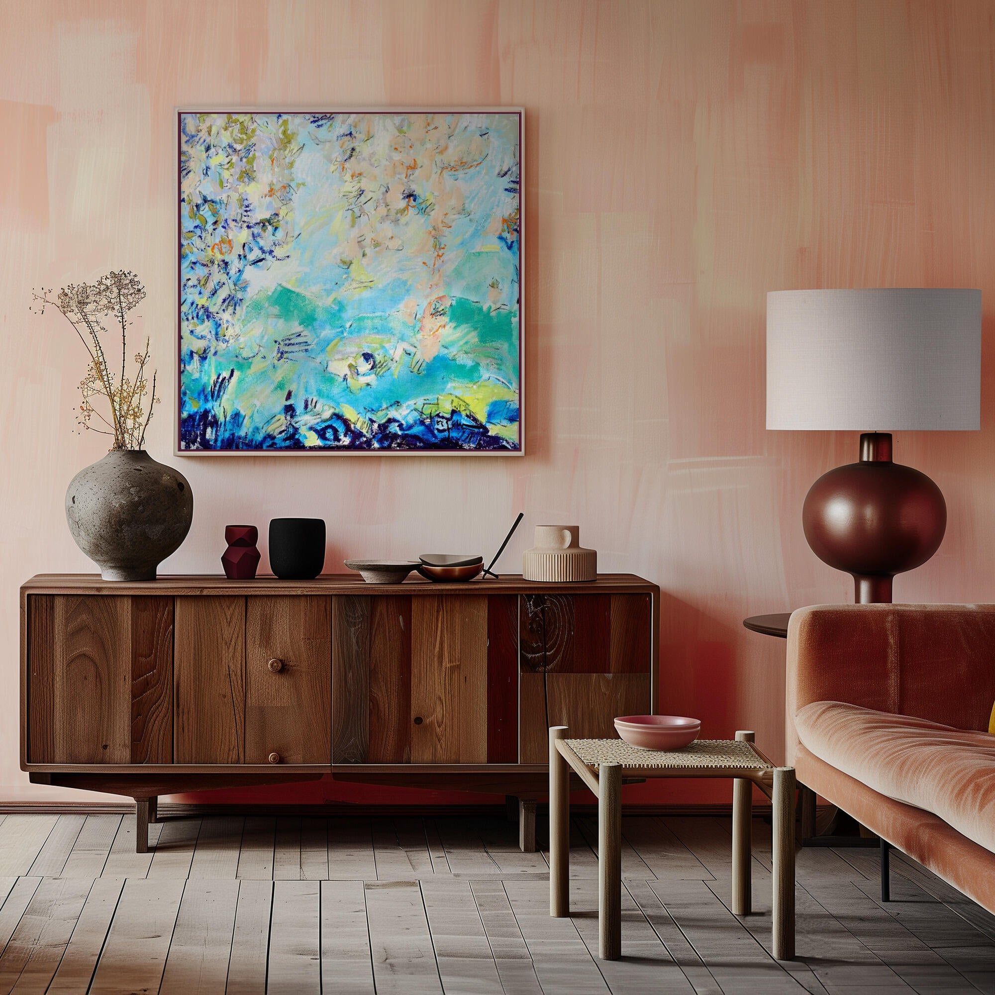 Expressionist Colorful Abstract