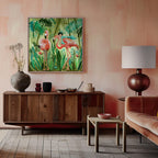 Flamingo jungle