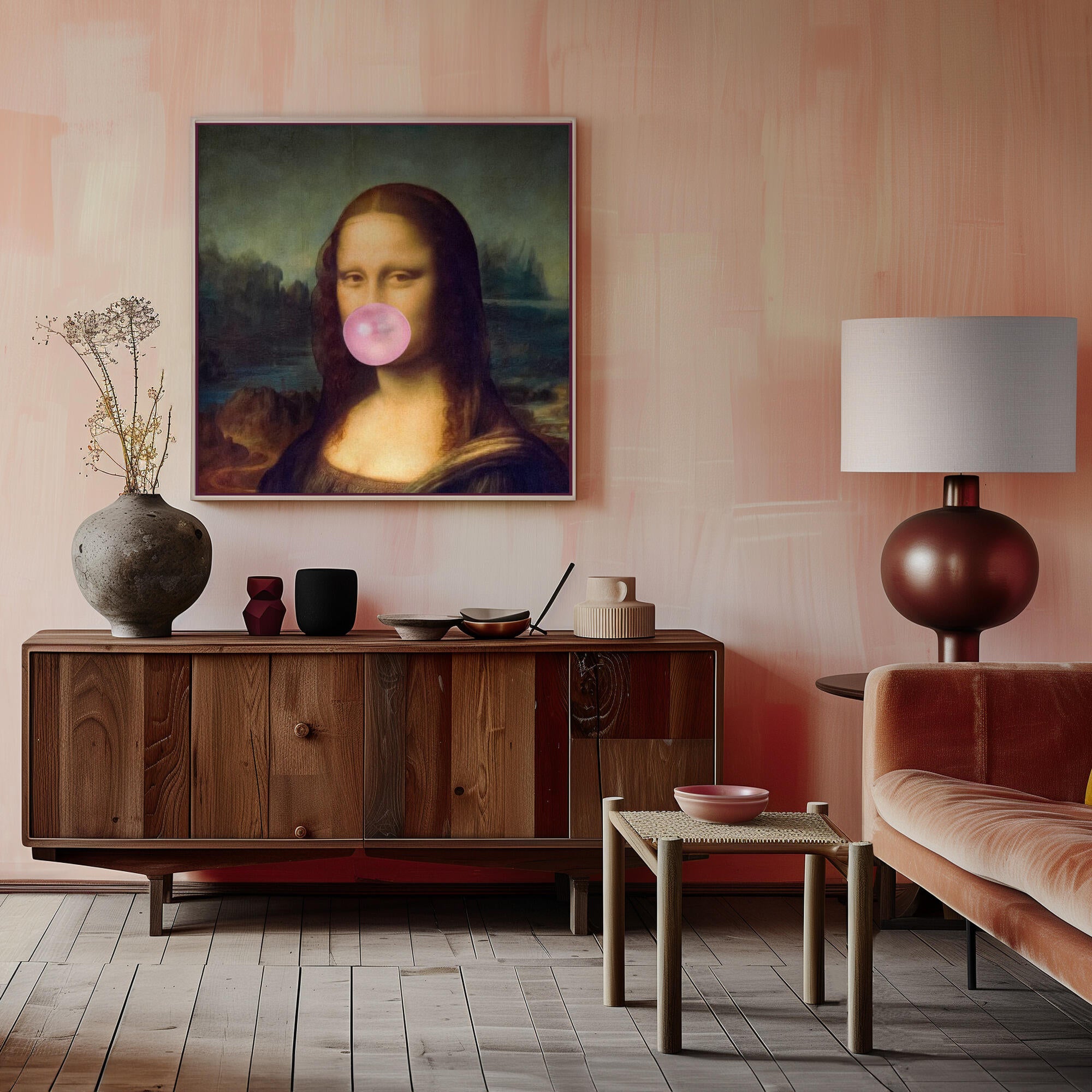 Mona Lisa Bubble Gum