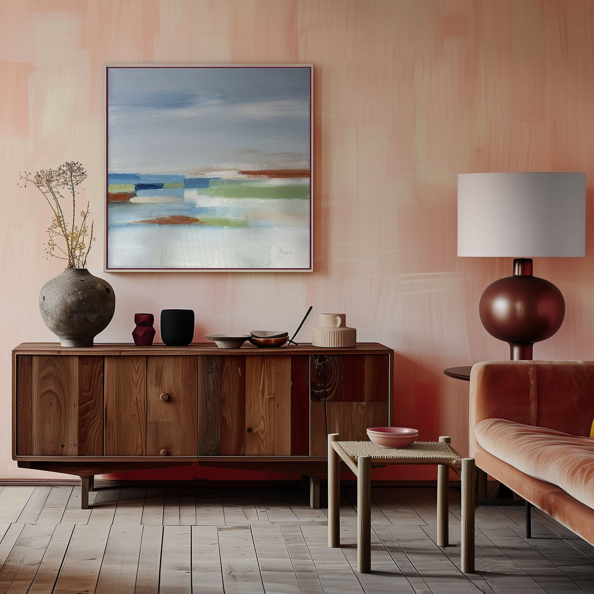 Serene Abstract Horizon
