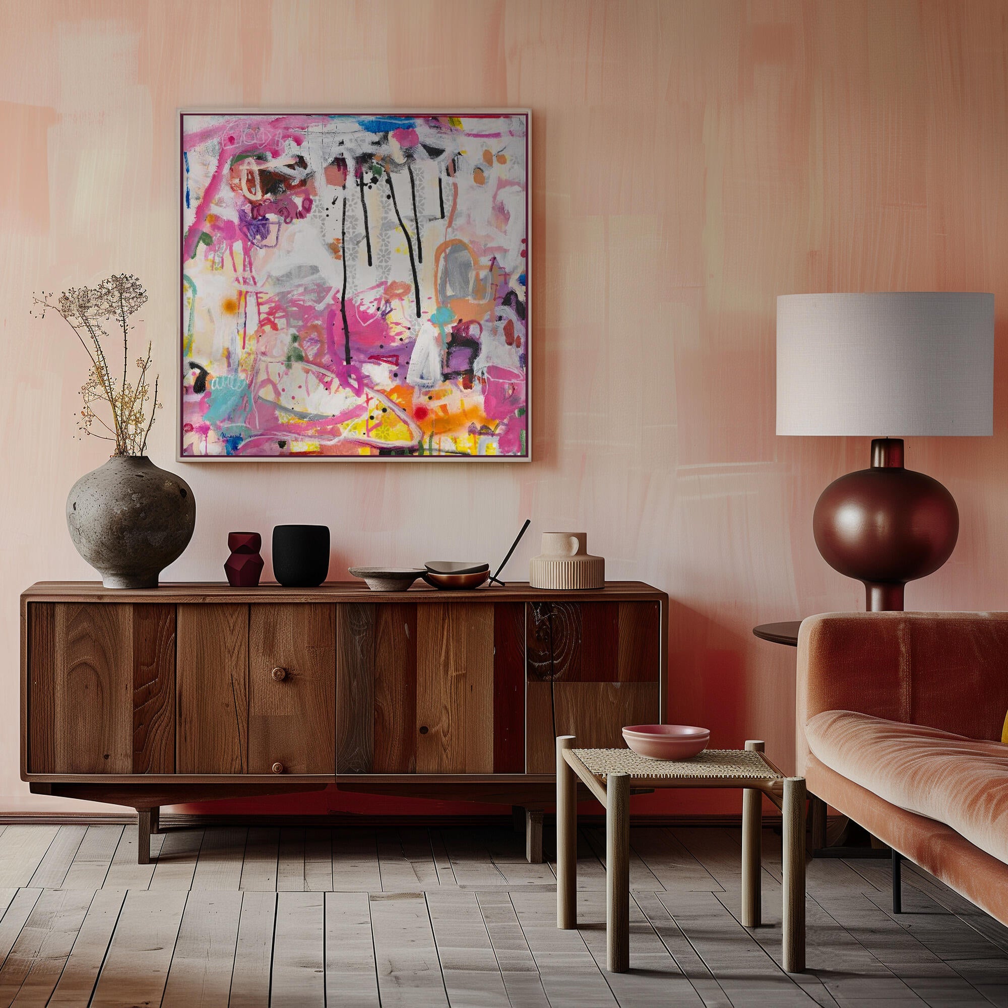 Vibrant Abstract Expression