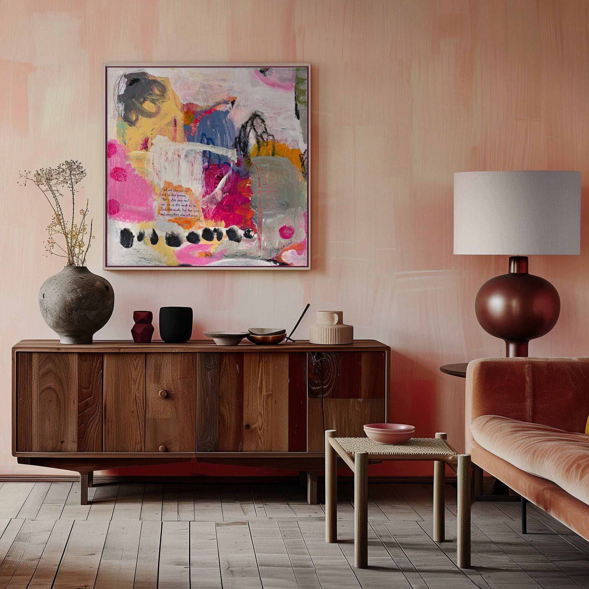 Inspirational Abstract Collage