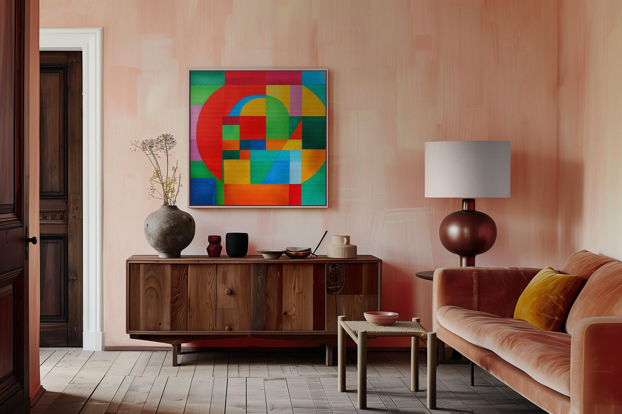 Vivid Geometric Dance