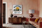 Montana Buffalo Art: Love The Wild