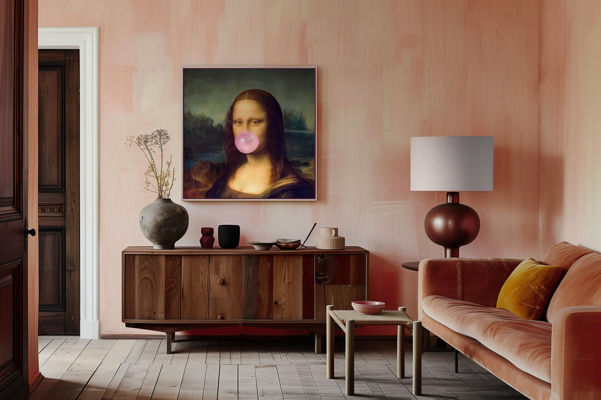 Mona Lisa Bubble Gum