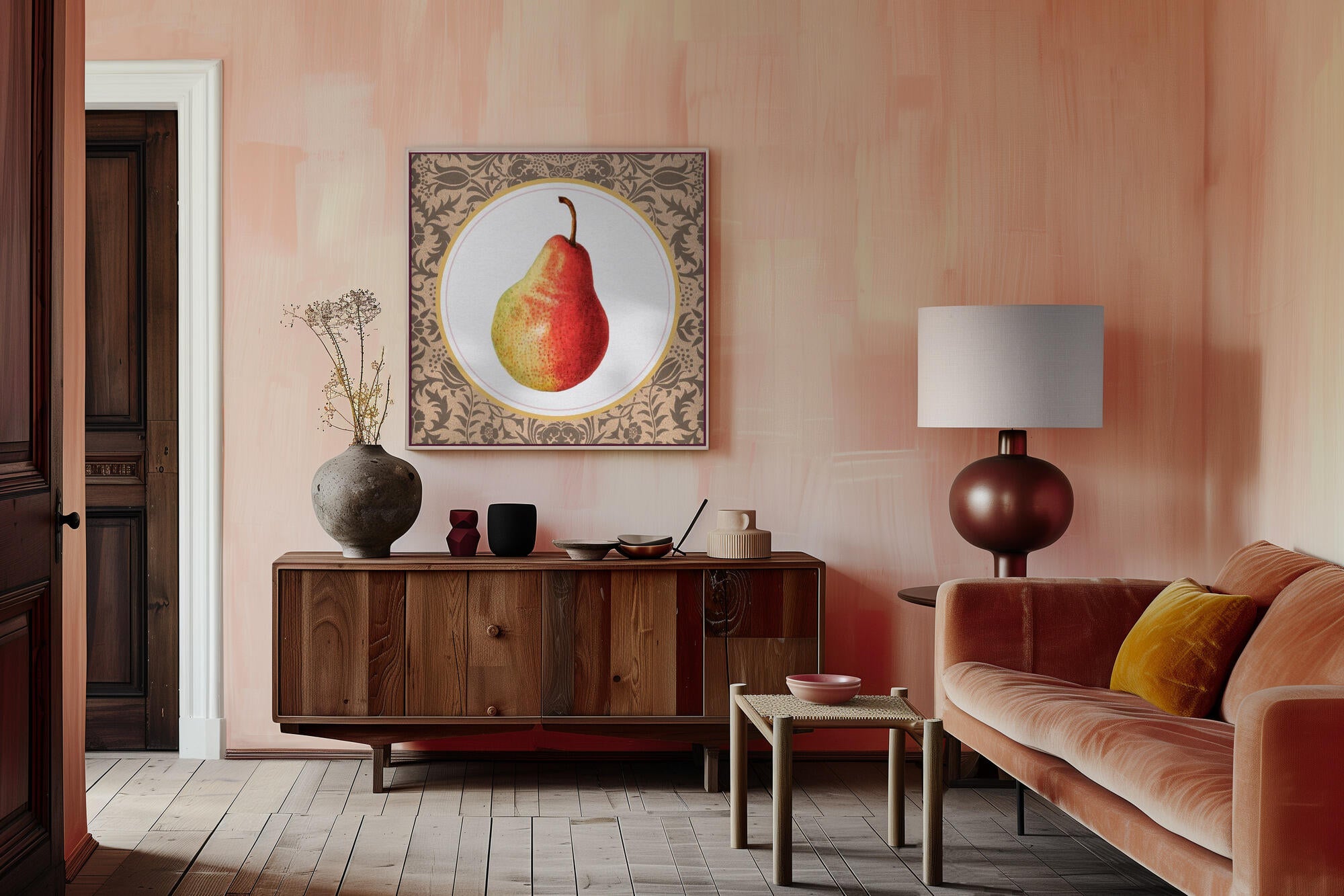 Elegant Botanical Pear