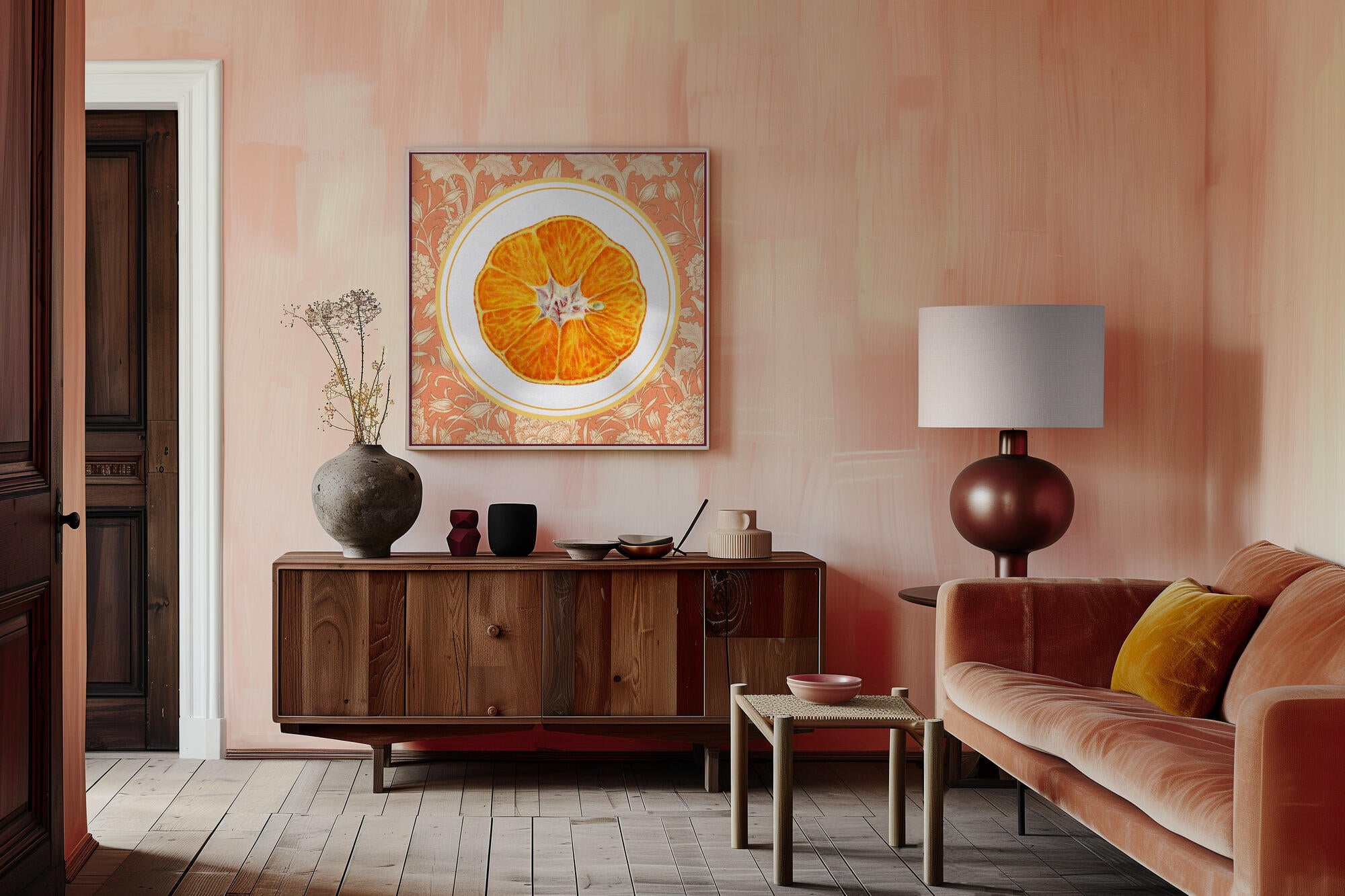 Vibrant Orange Slice