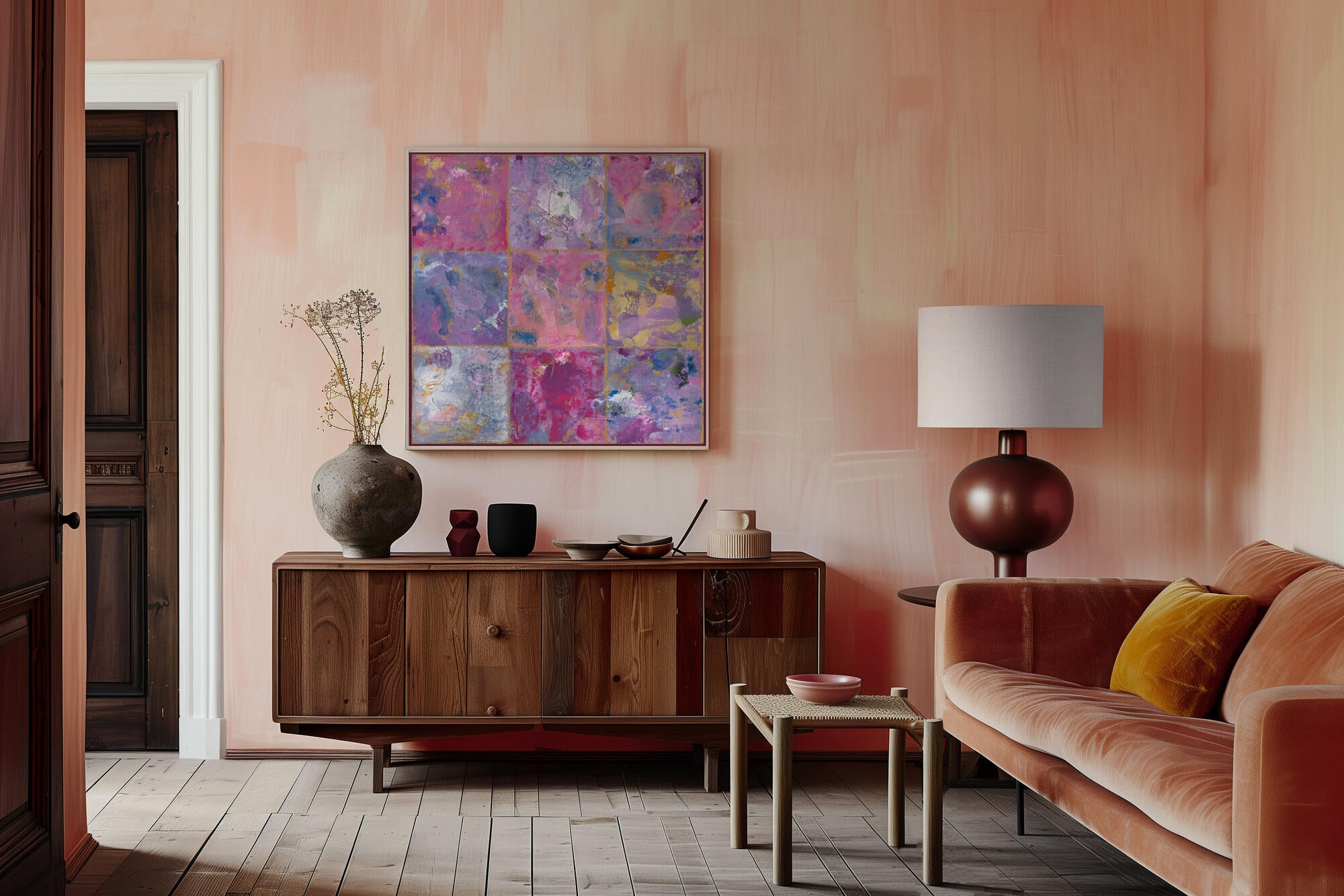 Abstract Color Grid