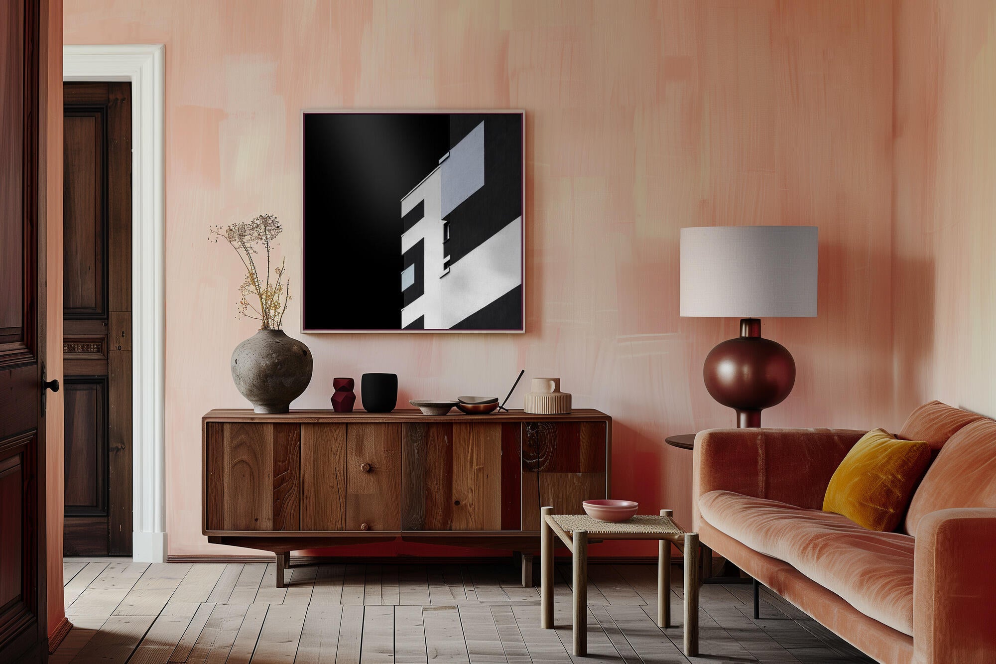 Sleek Geometric Building