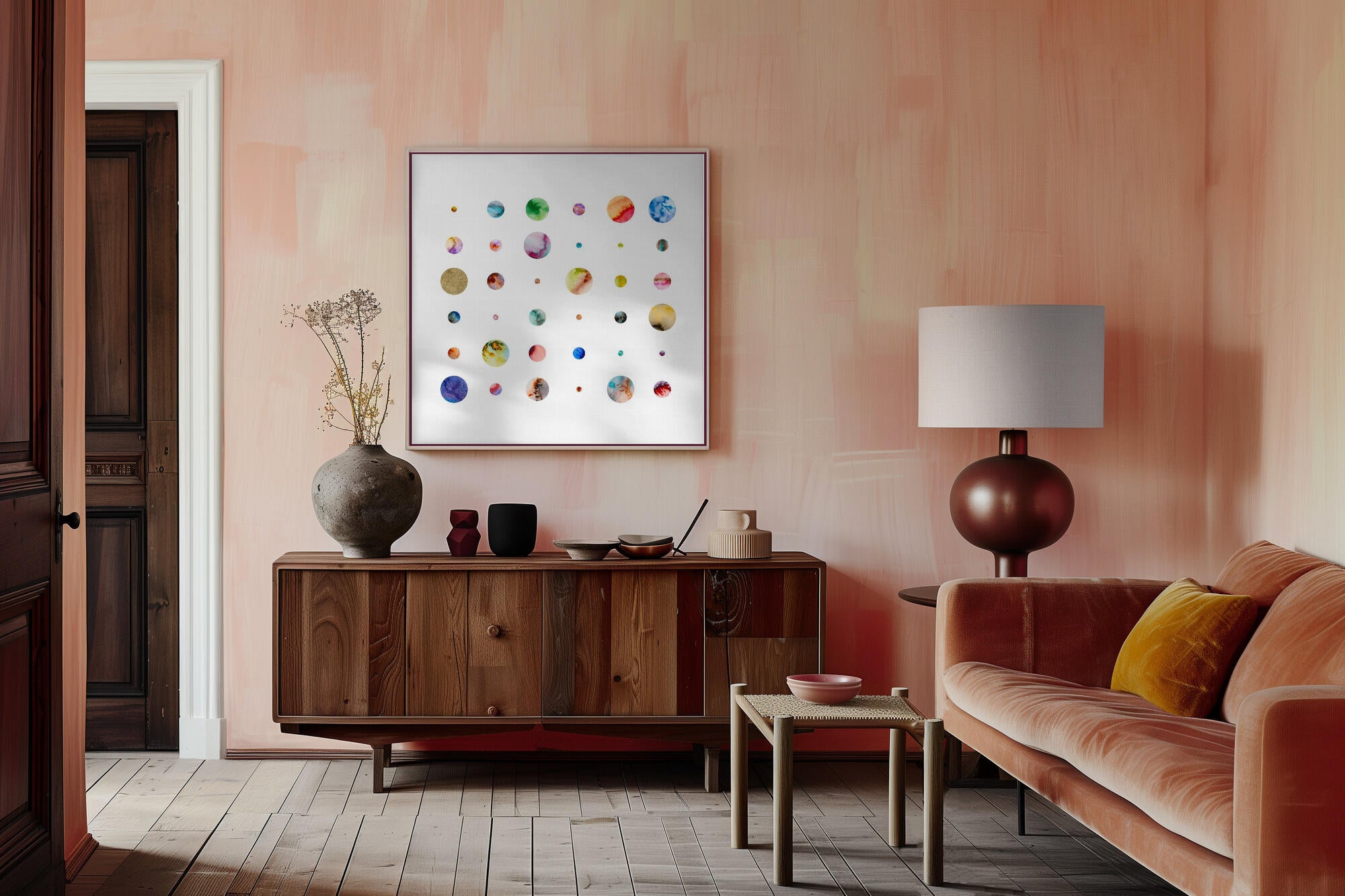 Watercolor Planets