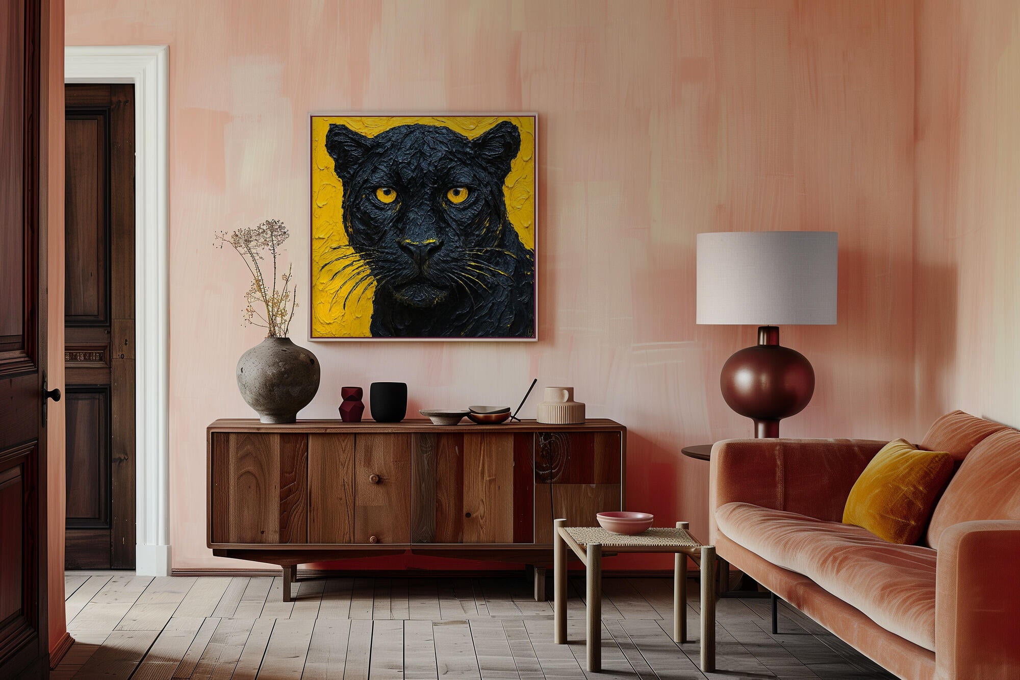 Textured Black Panther