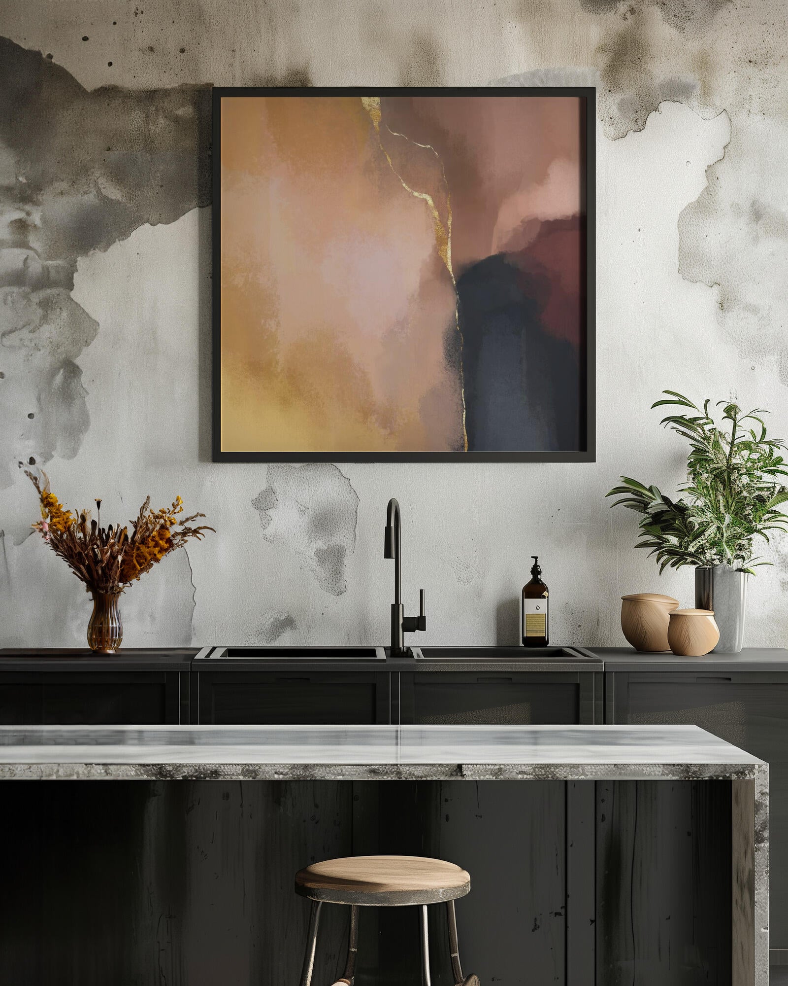 Elegant Abstract Gold