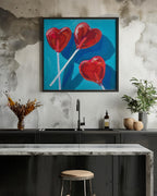 Heart Lollipops