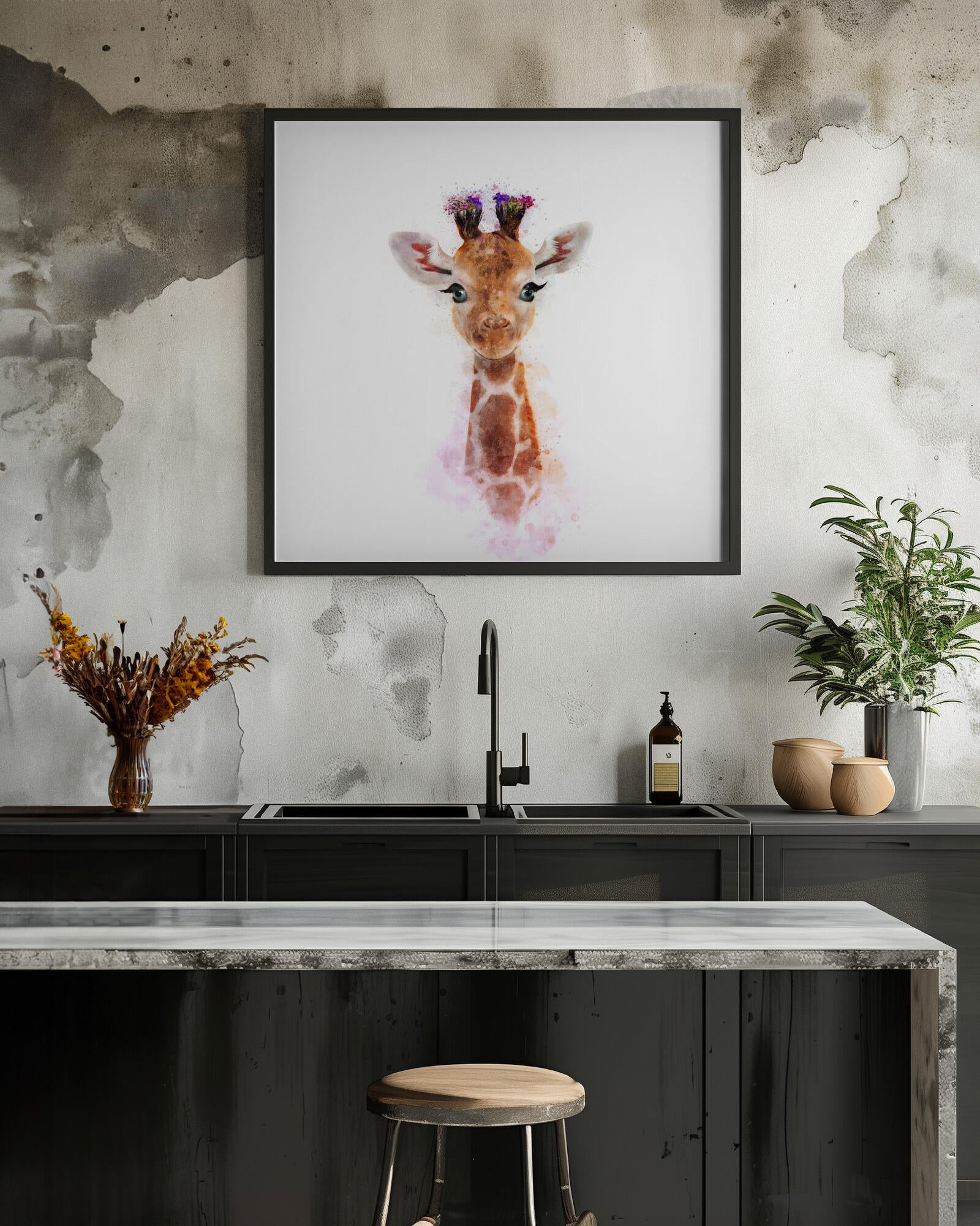 Whimsical Giraffe