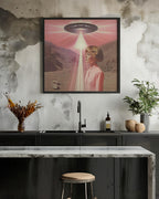 A Woman with Cosmic Elements