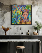 Frida and her parrots