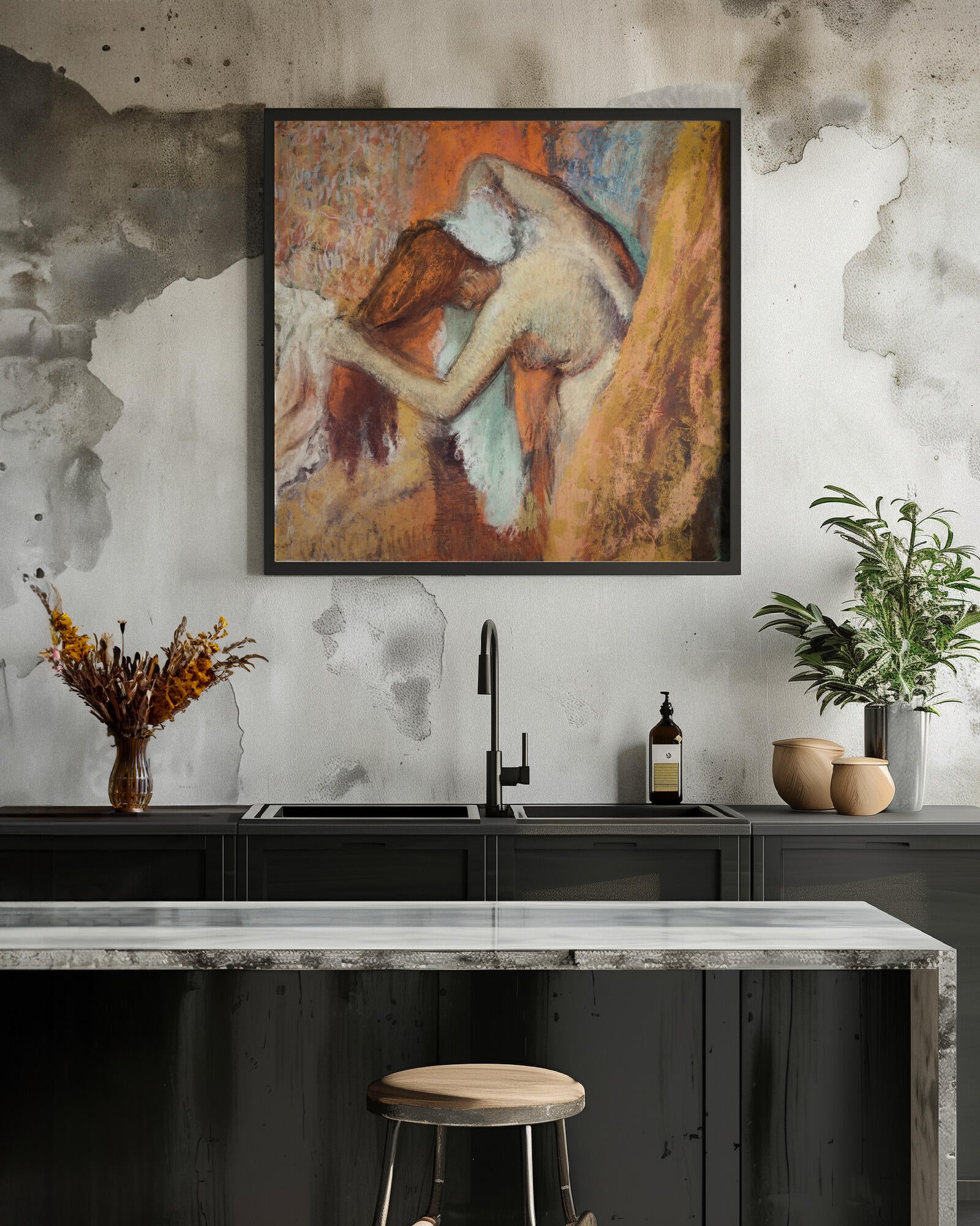 Woman At Her Toilette