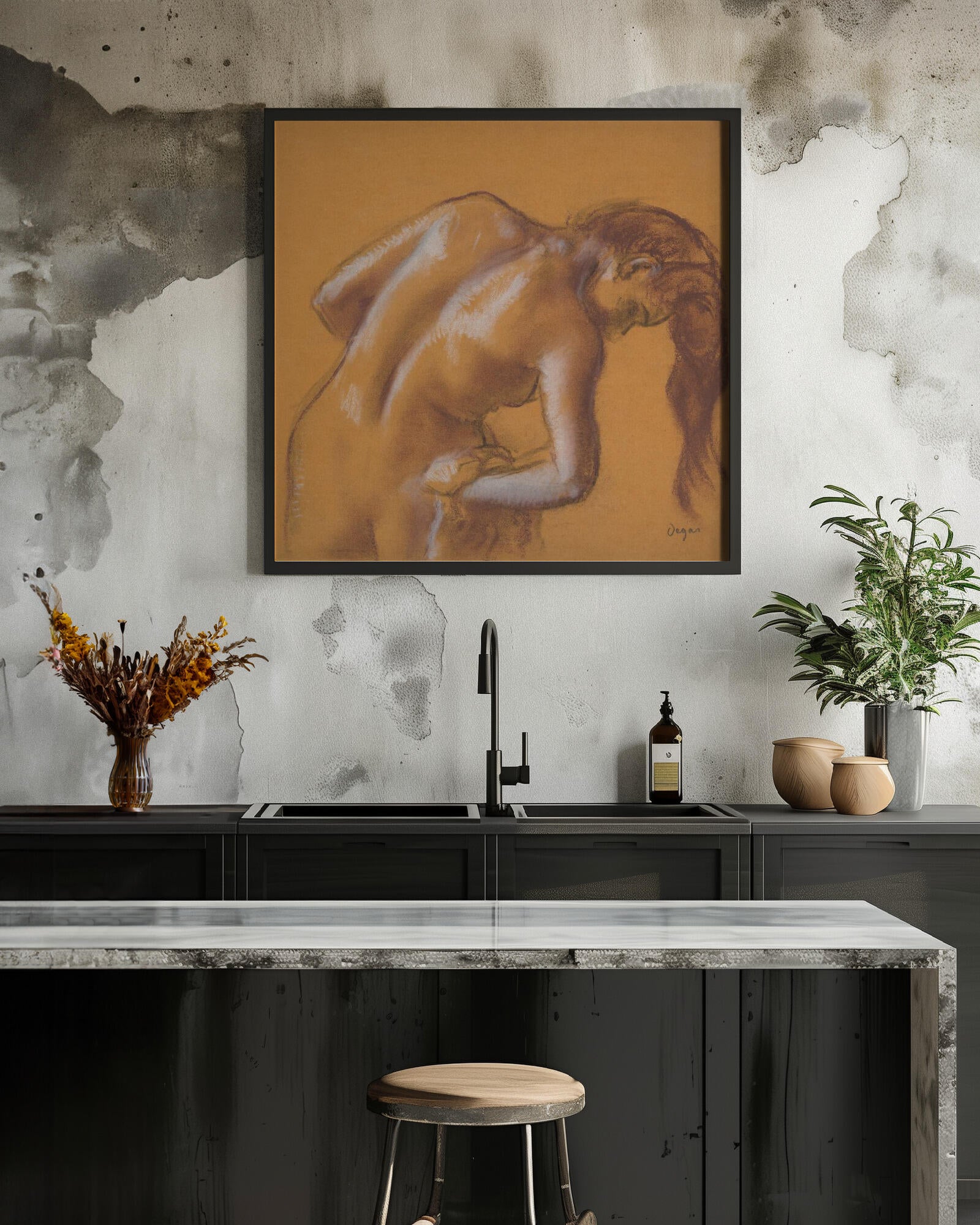 Bather Drying Herself