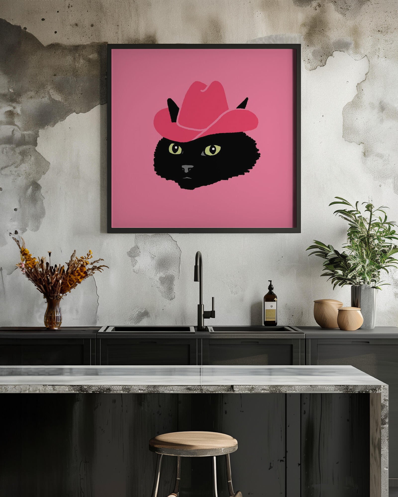Marcy The Cute Cowgirl Cat