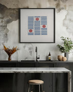 Red Circles, Blue Lines