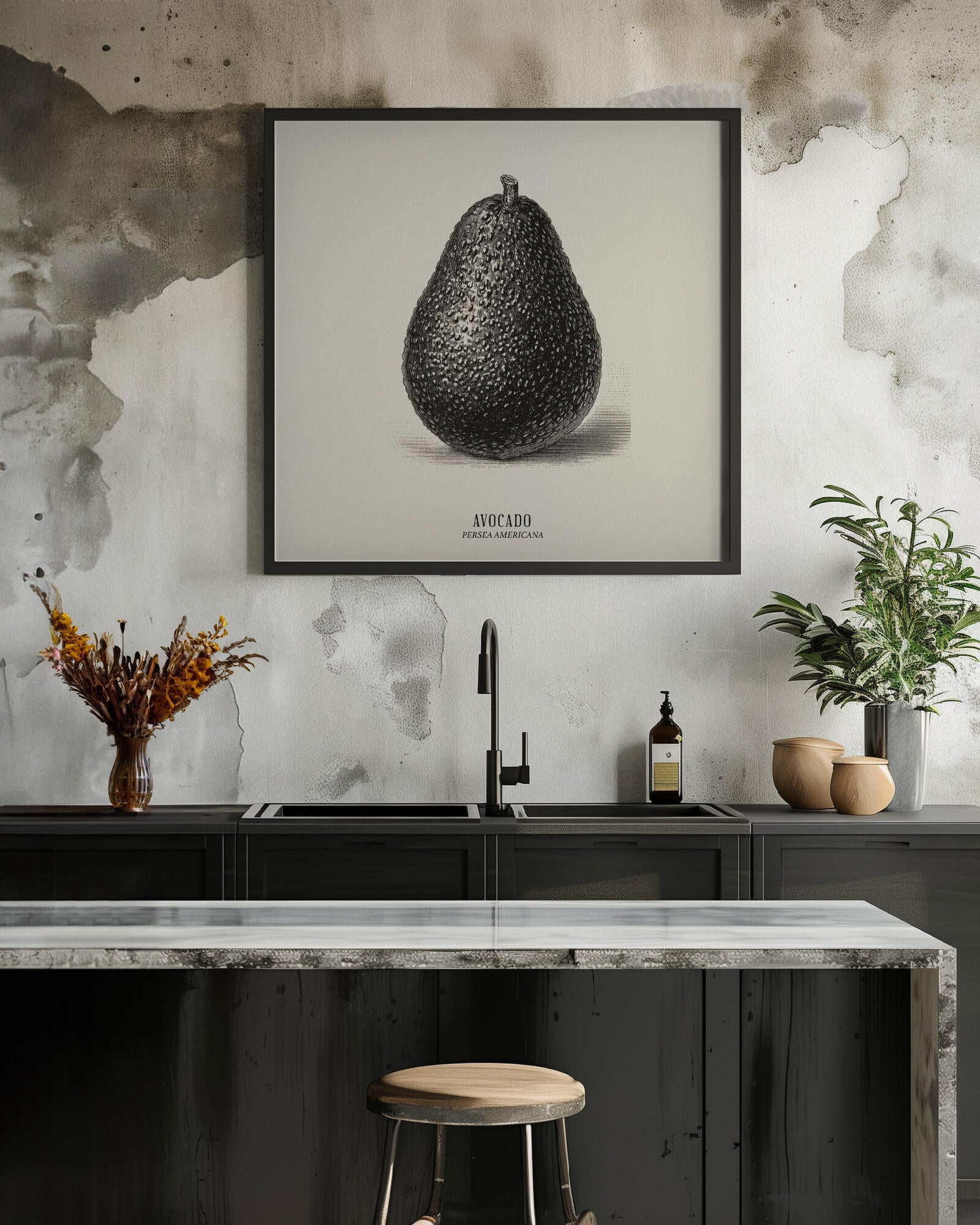 Vintage Vegetables - Avocado