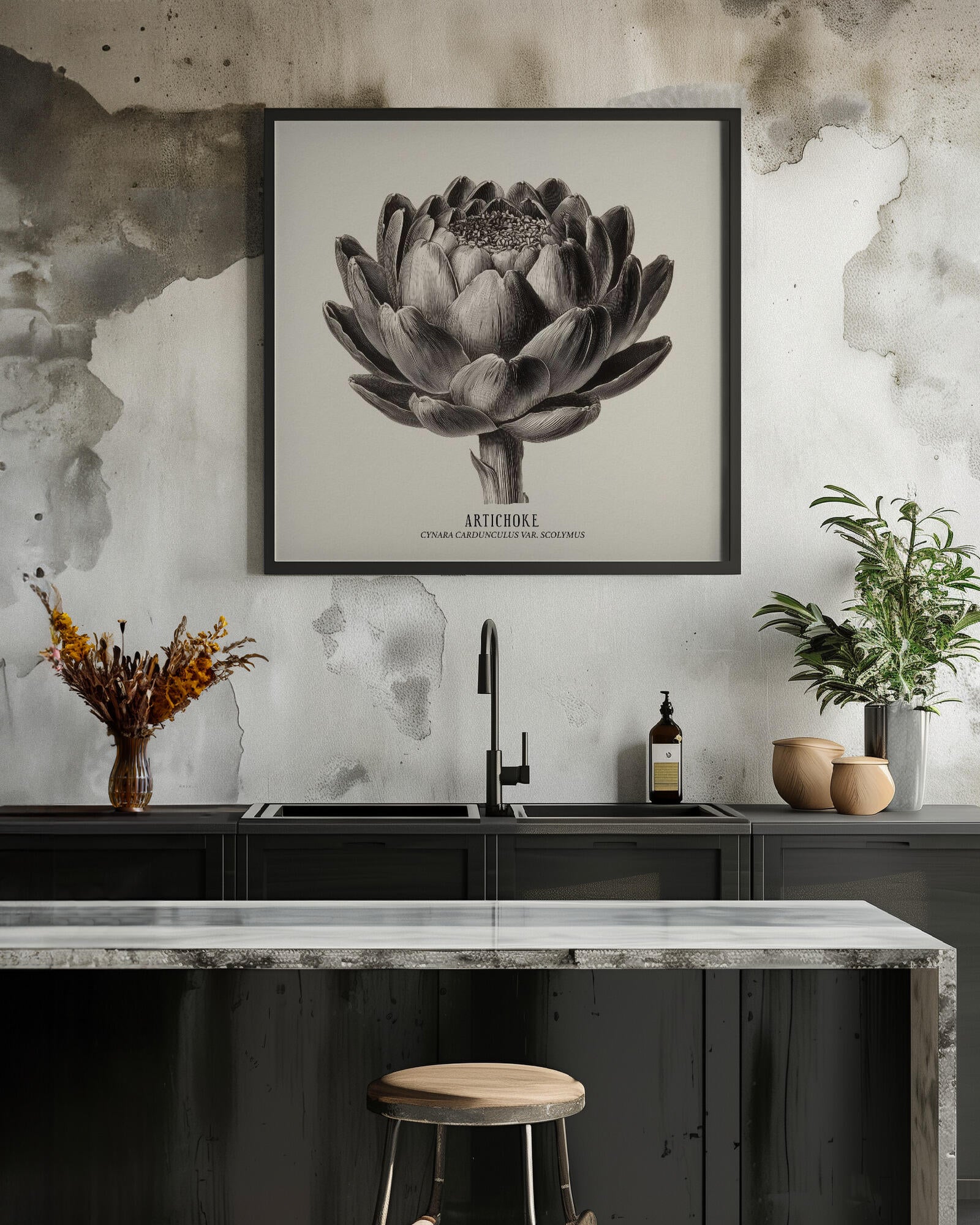 Vintage Vegetables - Artichoke