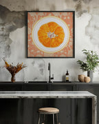 Vibrant Orange Slice