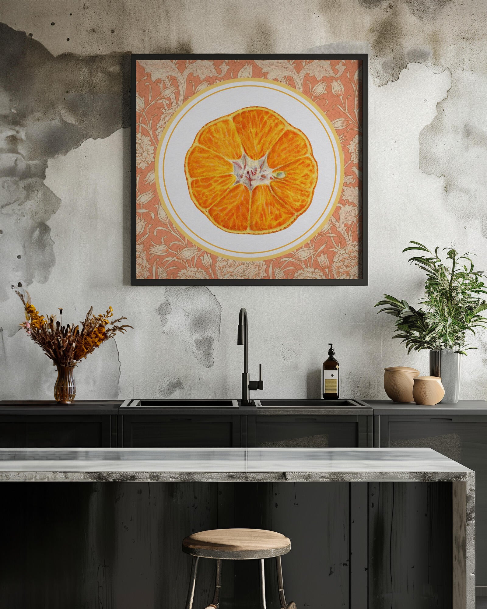Vibrant Orange Slice