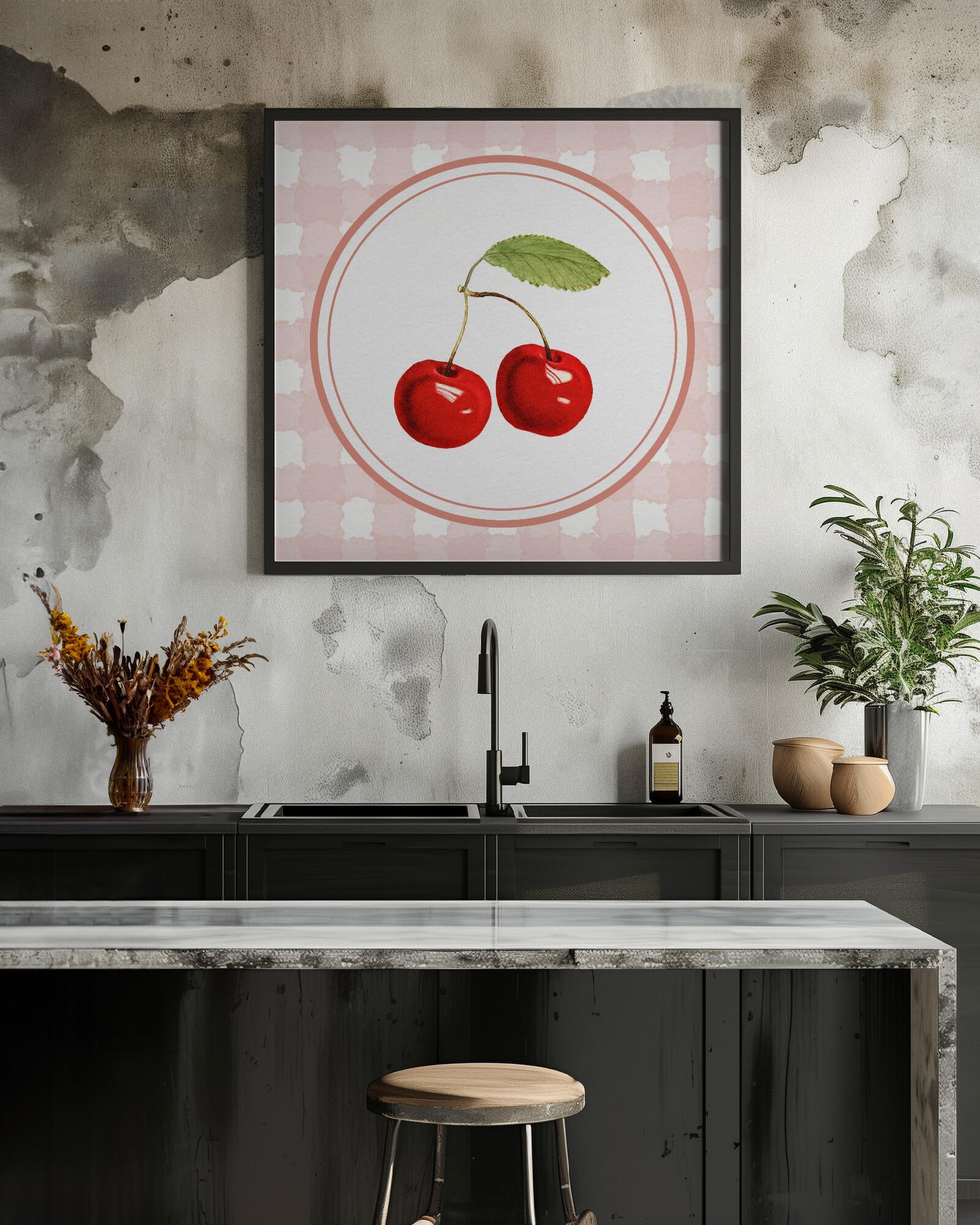 Gingham Cherry Sweetness