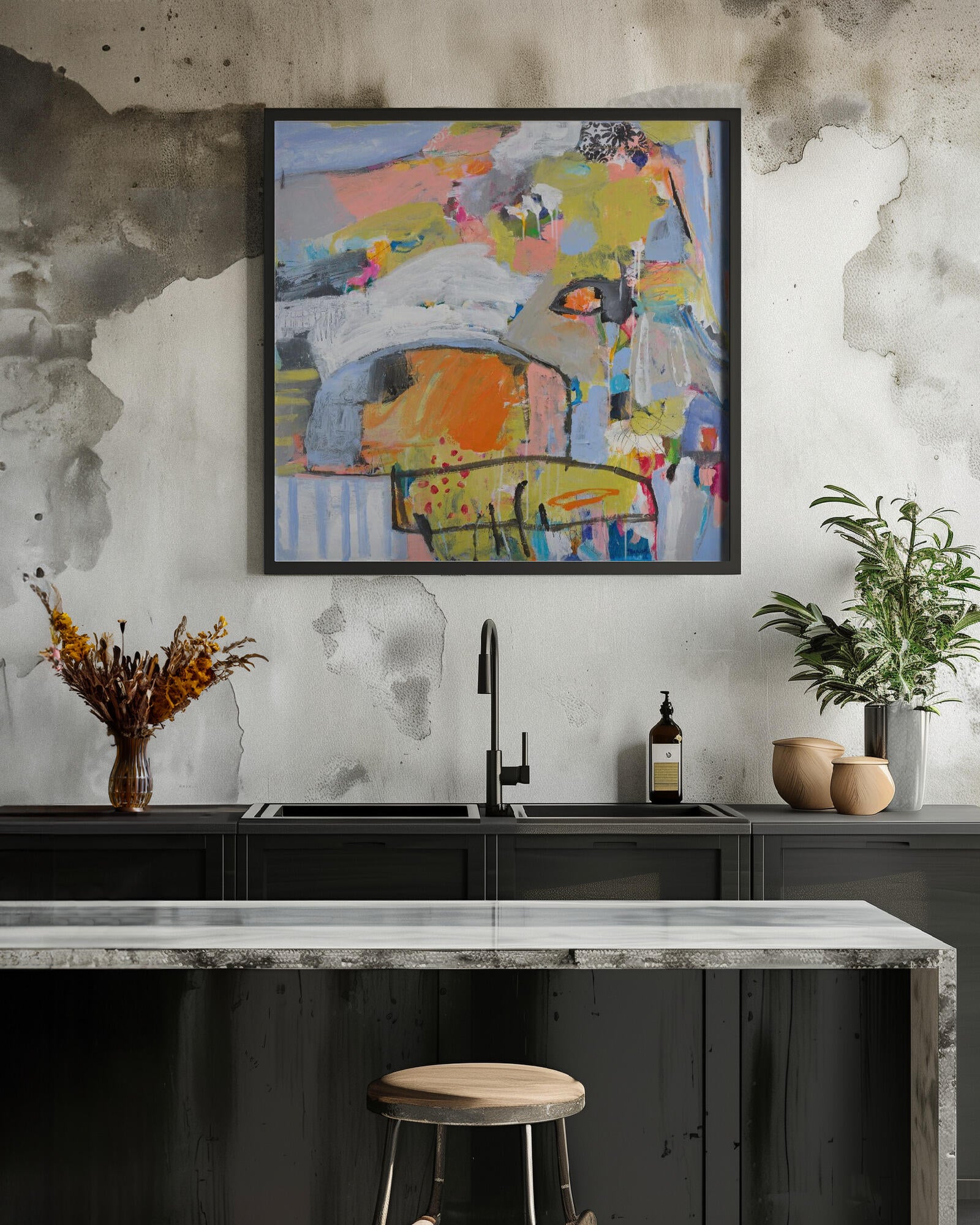 Vibrant Abstract Forms