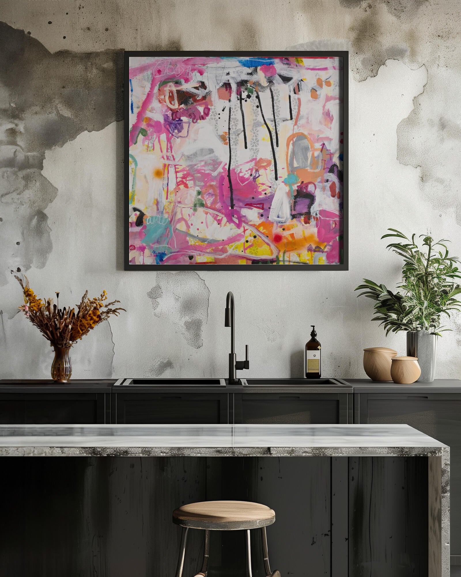 Vibrant Abstract Expression