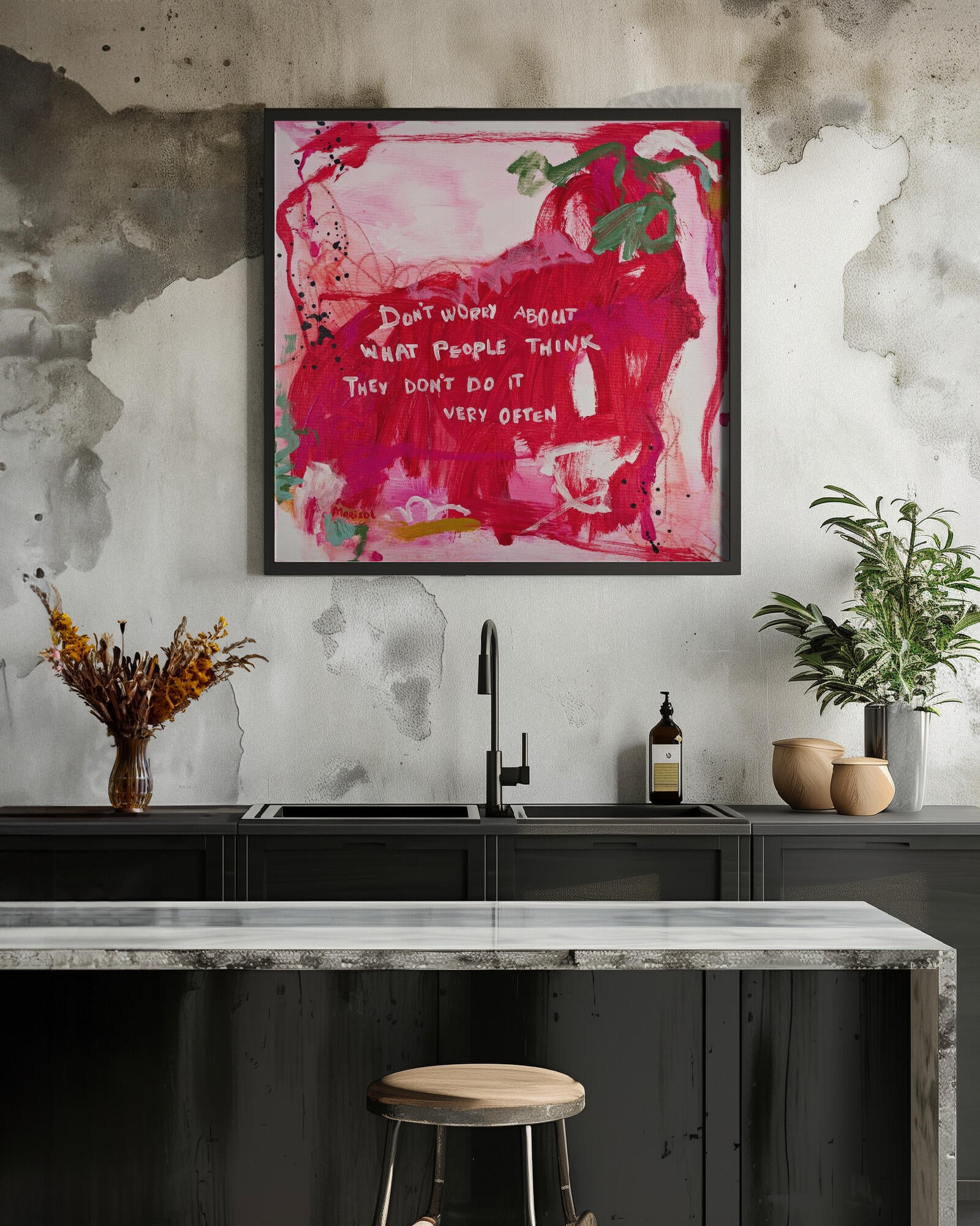 Sassy Abstract Quote