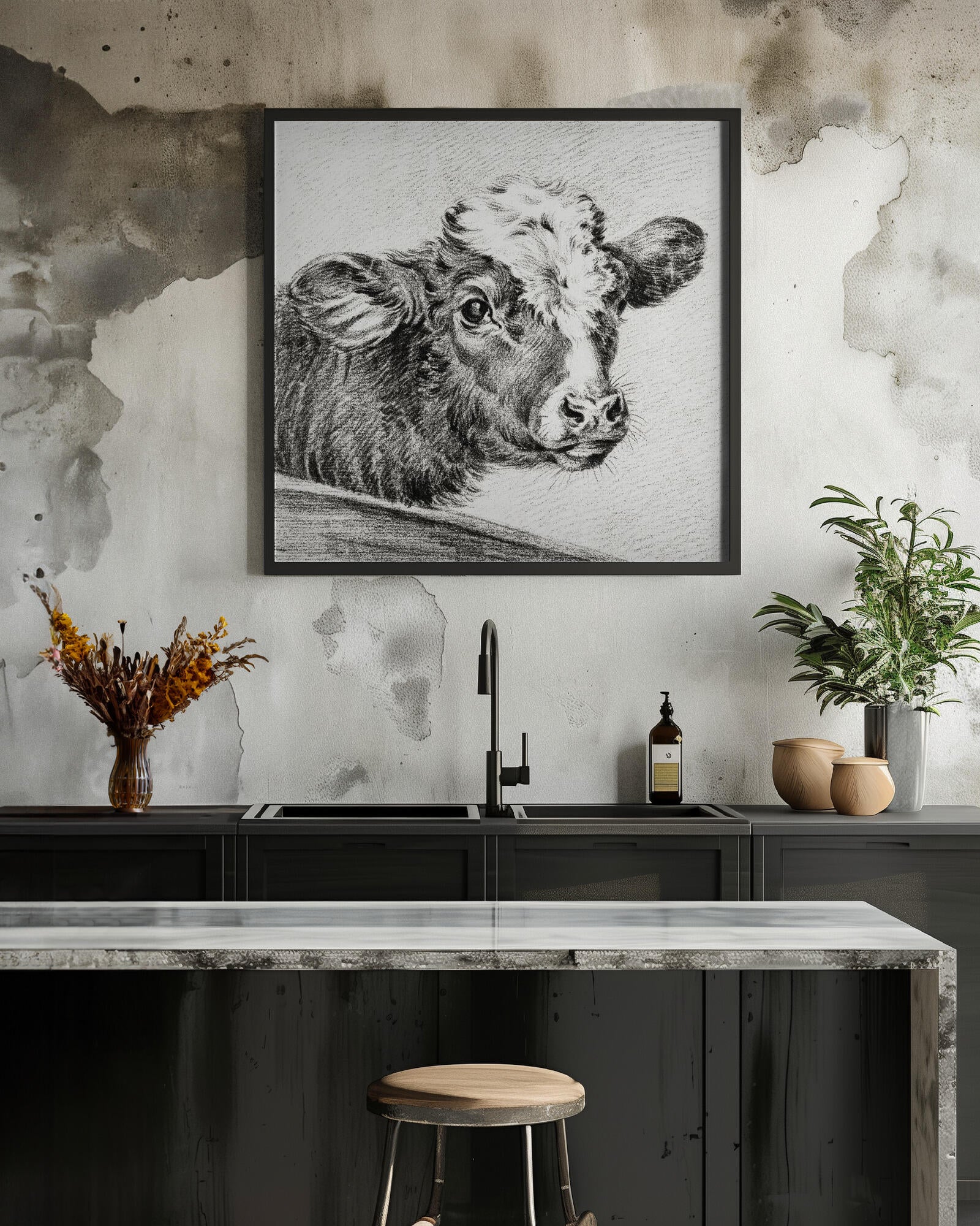 Head of a Cow
