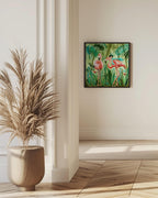 Flamingo jungle