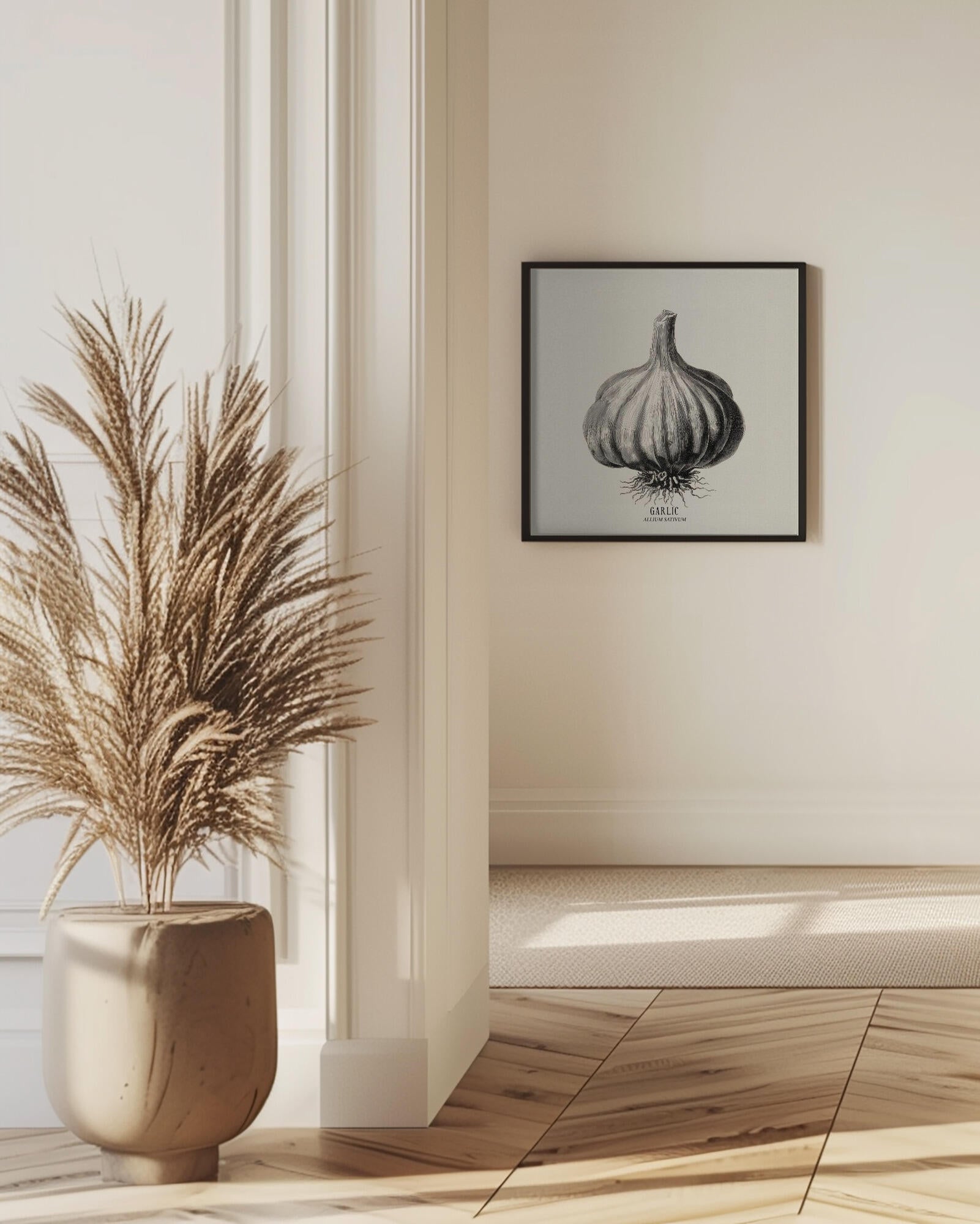 Vintage Vegetables - Garlic