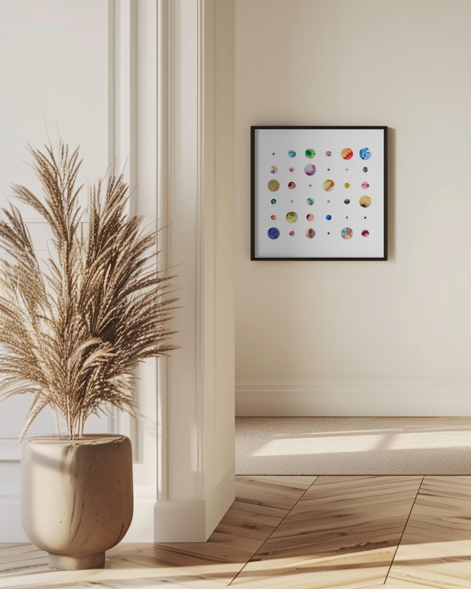 Watercolor Planets