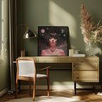 A Woman with Cosmic Elements