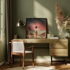 Through Time and Space Collage Art