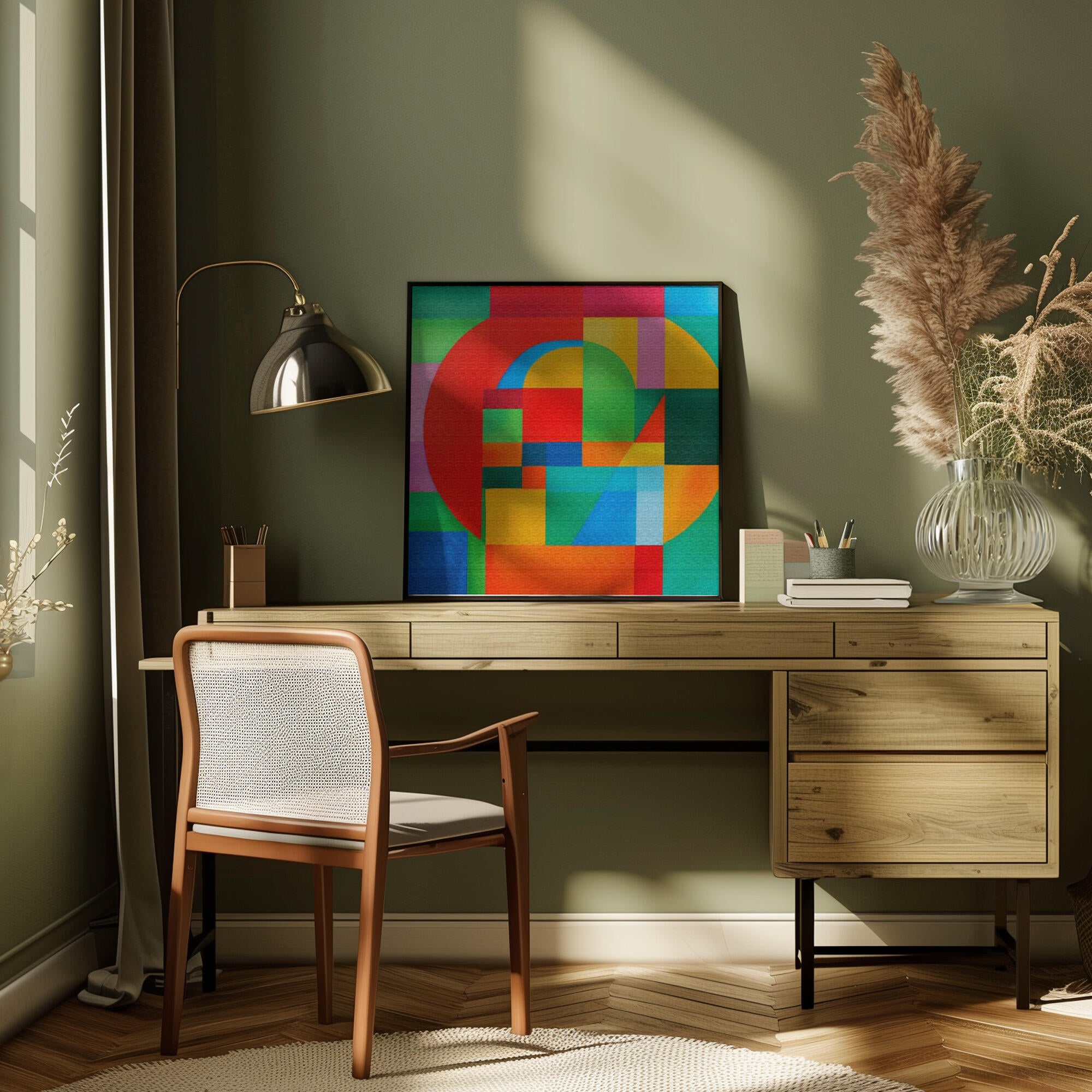 Vivid Geometric Dance