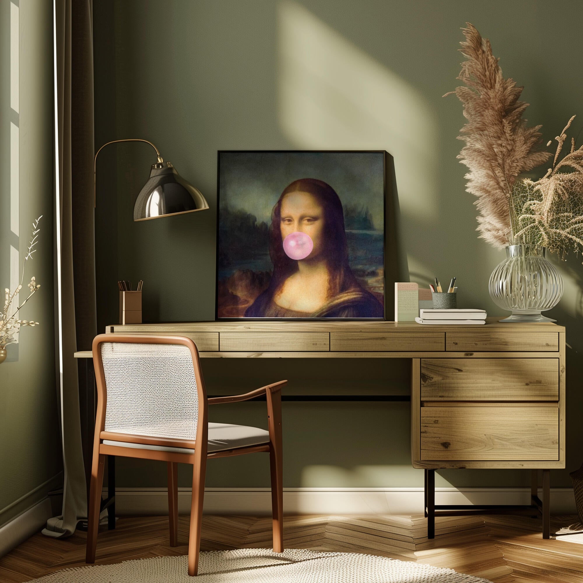 Mona Lisa Bubble Gum