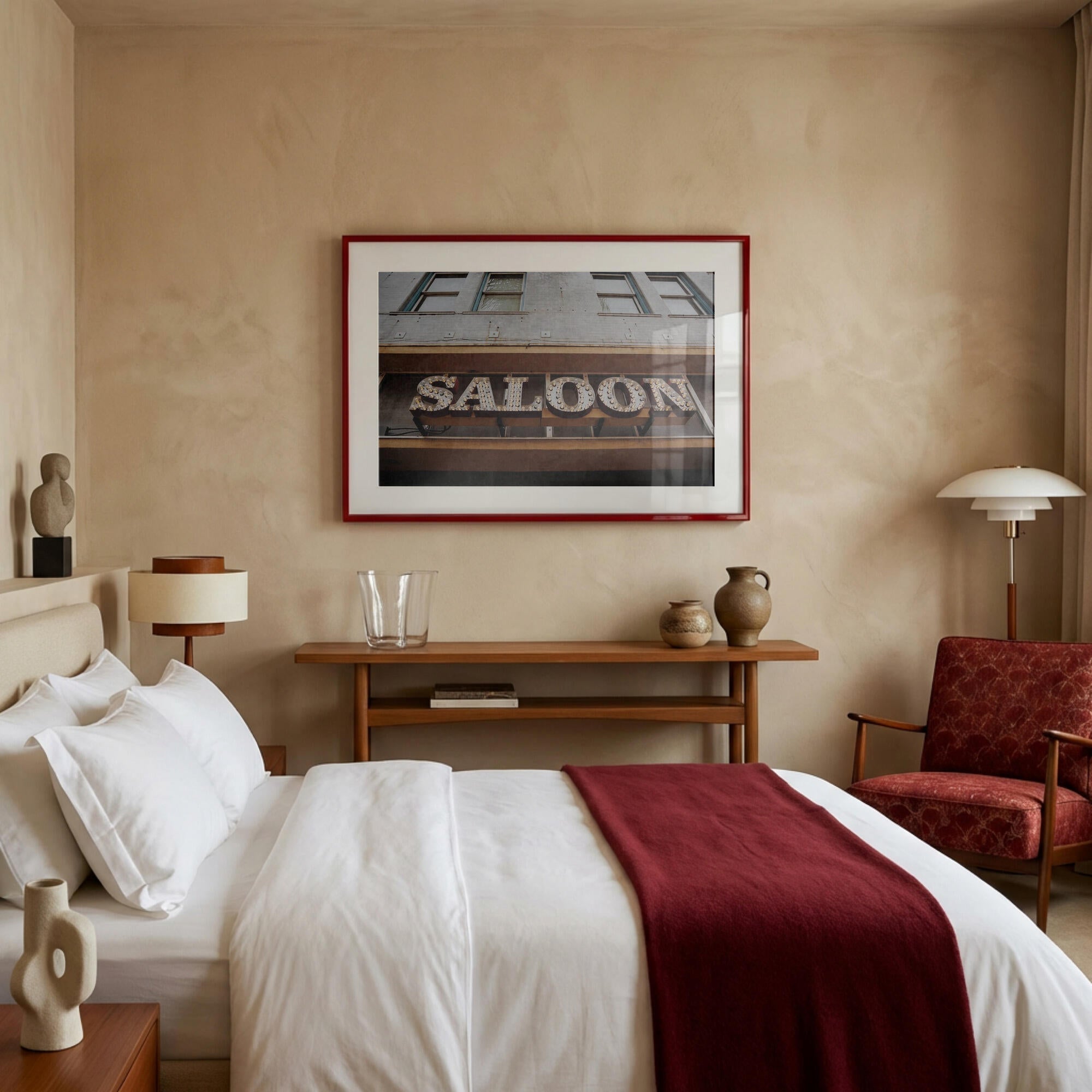Vintage Saloon Sign