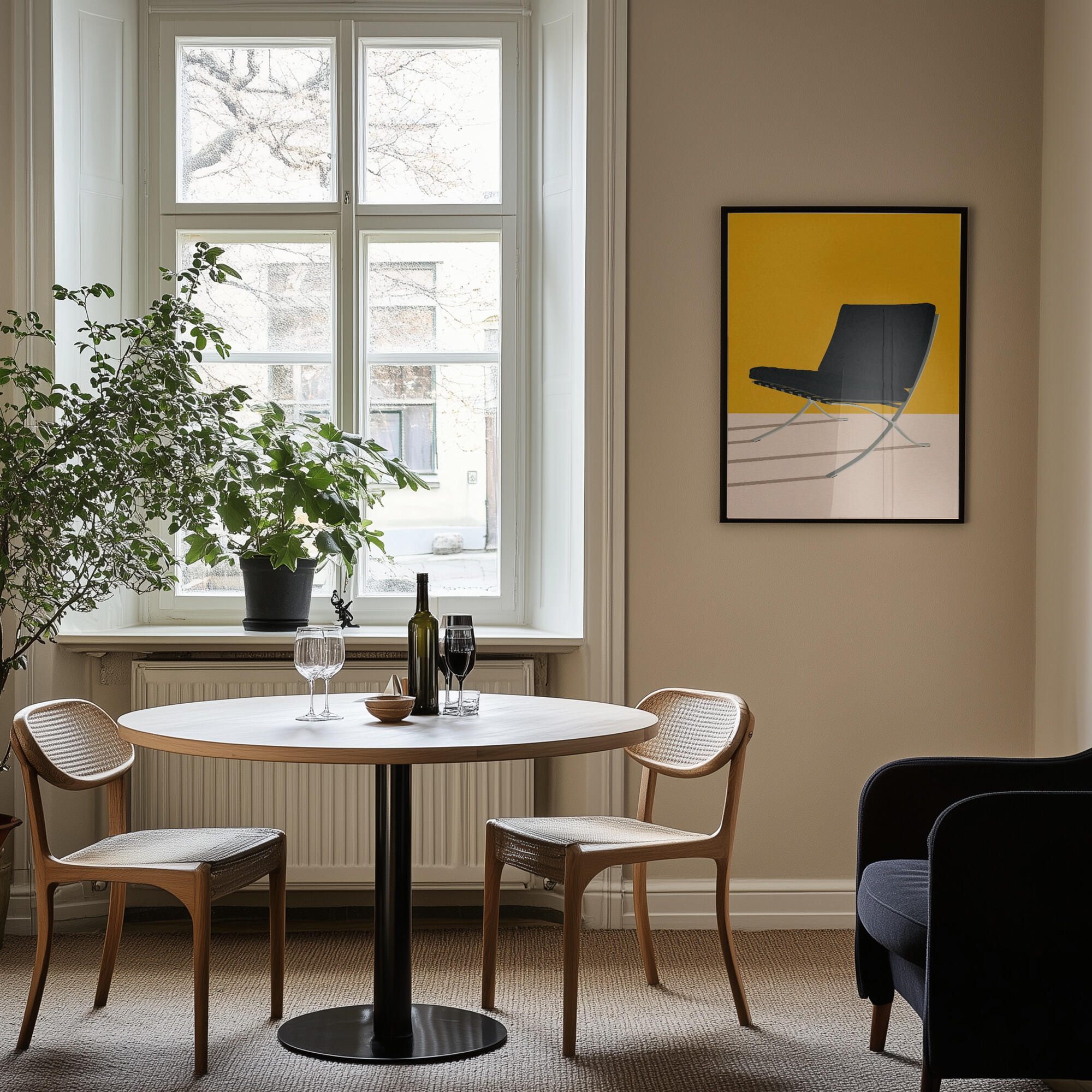 Barcelona Chair By Mies Van Der Rohe