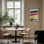 Berlin Retro Travel Print